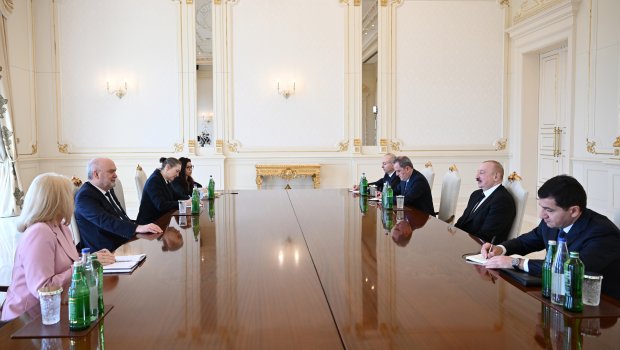 Prezident ATƏT-in Baş katibini QƏBUL ETDİ - FOTO/VİDEO