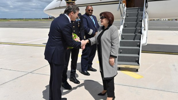 Sahibə Qafarova Fransiskin dəfnində iştirak etmək üçün İtaliyaya SƏFƏR ETDİ