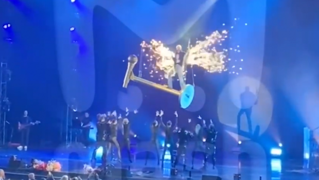 Xalq artisti konserti zamanı XƏSARƏT ALDI - ANBAAN VİDEO