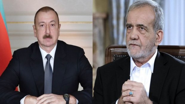 İlham Əliyev Məsud Pezeşkiana başsağlığı verdi