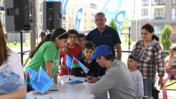 Avarçəkmə Federasiyasının nümayəndələri Füzuli sakinləri ilə görüşdü
