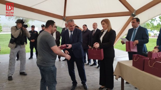 Xocalıya köçən 33 ailəyə mənzillərinin açarları VERİLDİ &ndash; FOTO