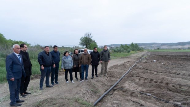 Ağalı kəndində torpaqların sakinlərə icarəyə verilməsi PROSESİNƏ BAŞLANDI &ndash; FOTO