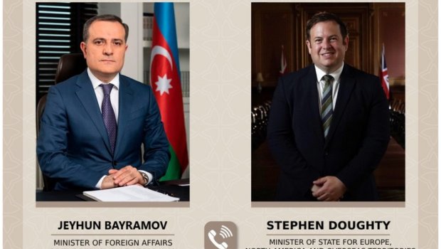 Britaniyanın dövlət naziri ilə Ermənistanla normallaşma prosesini MÜZAKİRƏ ETDİ