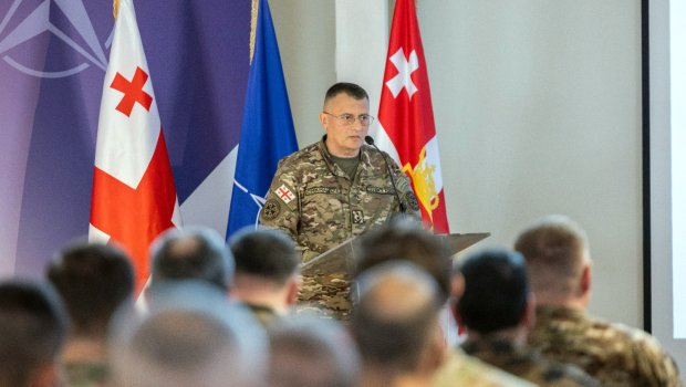 Hərbi qulluqçularımız Gürcüstanda keçirilən beynəlxalq TƏLİMDƏ - FOTO