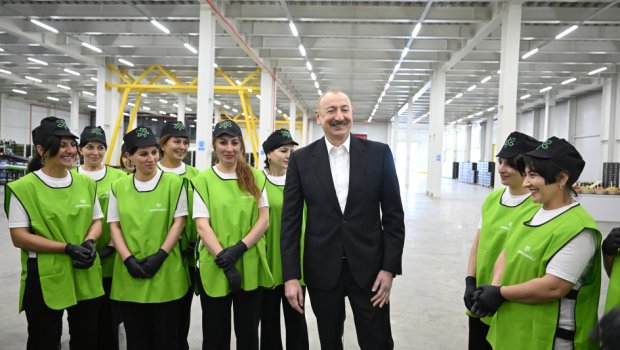 İlham Əliyev Qusarda - FOTO/VİDEO