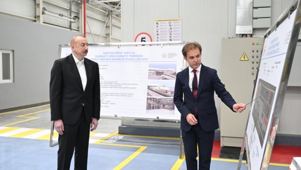 İlham Əliyev Sumqayıtda avtomobil zavodunun AÇILIŞINDA – FOTO/VİDEO