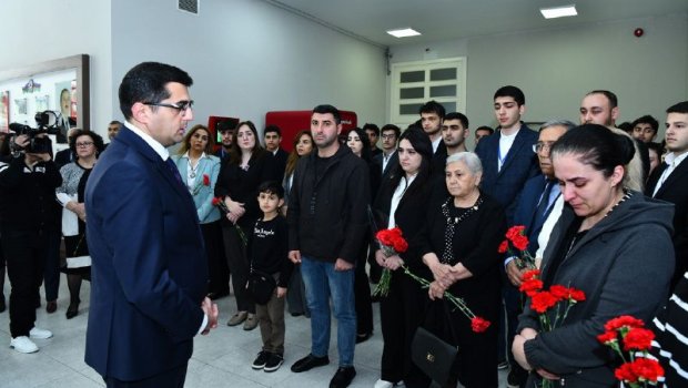 ADNSU-da 30 aprel terror qurbanları anıldı - FOTO