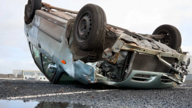 İsmayıllıda avtomobil aşdı: 2 nəfər xəsarət aldı