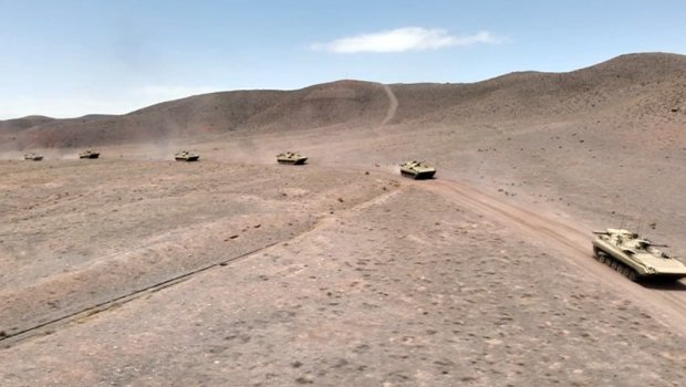 Ordumuz şərti düşmən hədəflərini belə məhv etdi &ndash; VİDEO