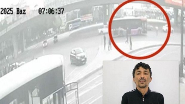 Özünü maşınların altına atan şəxs tutuldu &ndash; FOTO/VİDEO