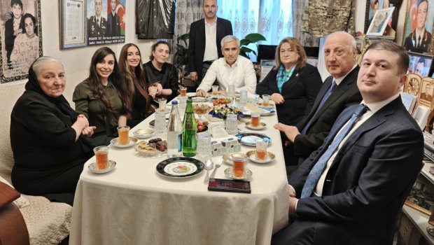 Leyla Əliyeva və Arzu Əliyeva Polad Həşimovun EVİNDƏ - FOTO