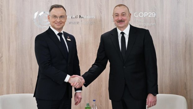 İlham Əliyevdən Polşa Prezidentinə MƏKTUB