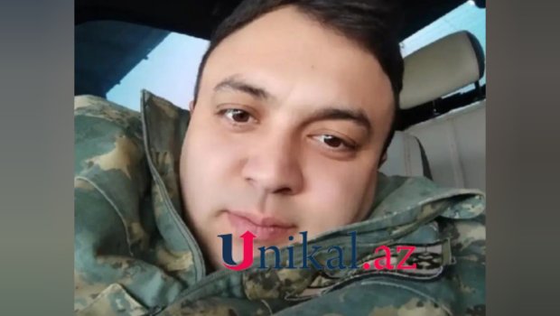 Hərbçimiz vəfat etdi - FOTO