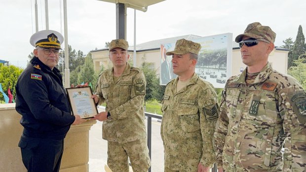 "Dəniz təməl komando kursu&rdquo;nun növbəti buraxılış mərasimi KEÇİRİLDİ - FOTO