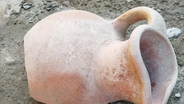 Cəlilabadda güclü yağışlar nəticəsində qədim yaşayış məskəni AŞKARLANDI - FOTO