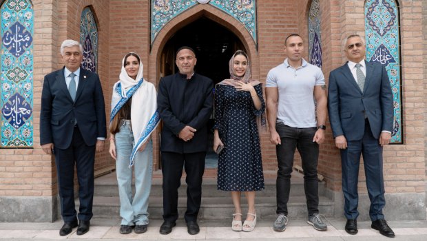 Leyla Əliyeva və Arzu Əliyeva Ordubad rayonunda - FOTO