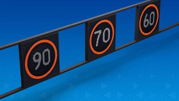 Bu yolda sürət həddi endirildi