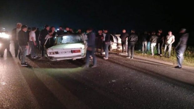 Ağstafada qəza: Xəsarət alanlar var