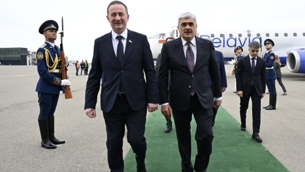Belarusun Baş naziri Azərbaycana GƏLDİ - FOTO/VİDEO