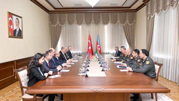 Zakir Həsənov Türkiyə MMU-nun rektorunu qəbul etdi - FOTO/VİDEO