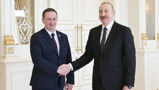 İlham Əliyev Belarusun Baş nazirini qəbul etdi – FOTO/VİDEO