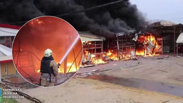 Avropanın ən böyük bazarı yanır – FOTO/VİDEO