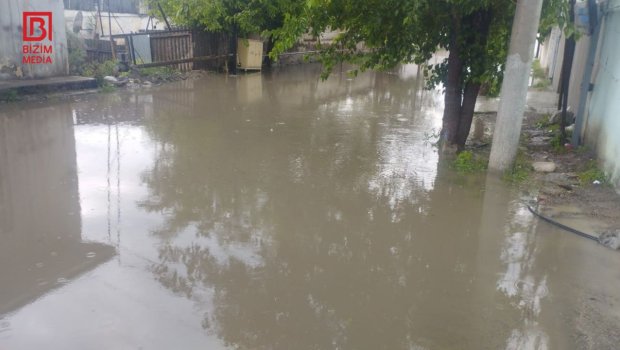 Kürdəmirdə yağışın törətdiyi FƏSADLAR &ndash; FOTO/VİDEO