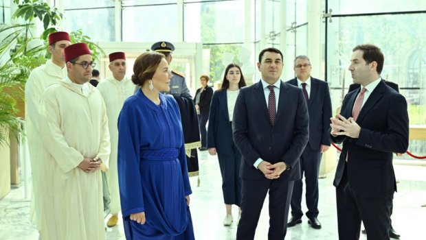 Mərakeş Şahzadəsi Beynəlxalq Muğam Mərkəzində - FOTO