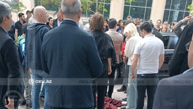 Bakıda piyada keçidində qadını maşın vurdu