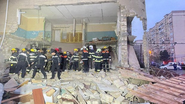 Sumqayıtda güclü PARTLAYIŞ: Xəsarət alan var