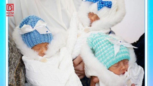 14 gün süni tənəffüs aparatına qoşulan üçəmlərin həyatı XİLAS olub - FOTO