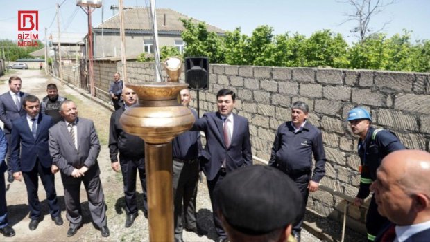 İllər sonra bu yaşayış massivinə təbii QAZ verilib