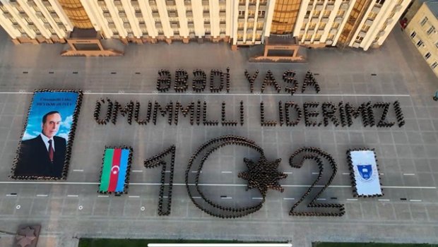 Polis Akademiyasının kursantlarından fləşmob &ndash; VİDEO