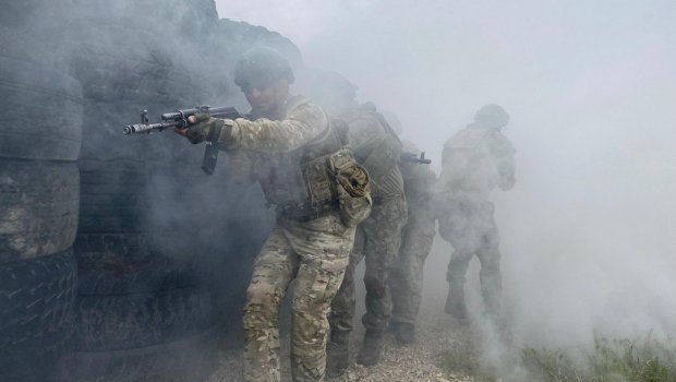 Türkiyə və Azərbaycan hərbçiləri Naxçıvanda təlimdə - FOTO