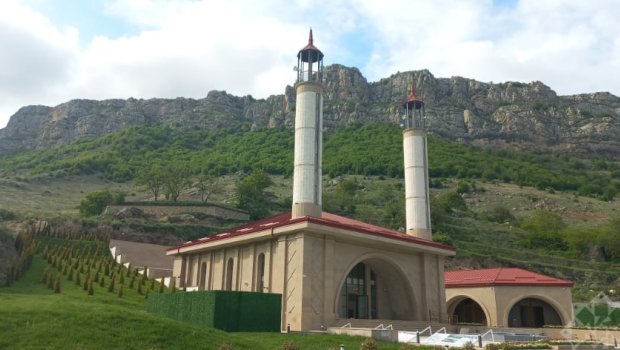 Daşaltı kənd məscidi Qarabağ memarlıq məktəbinin ənənələrinə uyğun inşa olunub - FOTO