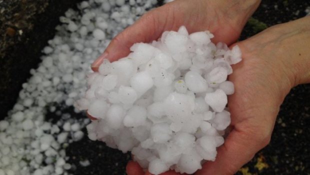 Goranboy və Göygölə dolu düşüb