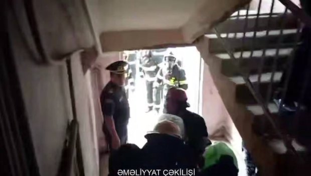 Gəncədəki partlayışda ölən şəxsin görüntüləri &ndash; ANBAAN VİDEO