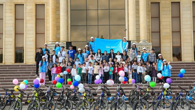 Leyla Əliyevanın təşəbbüsü ilə 200 uşaq və yeniyetməyə velosiped hədiyyə olundu - FOTO