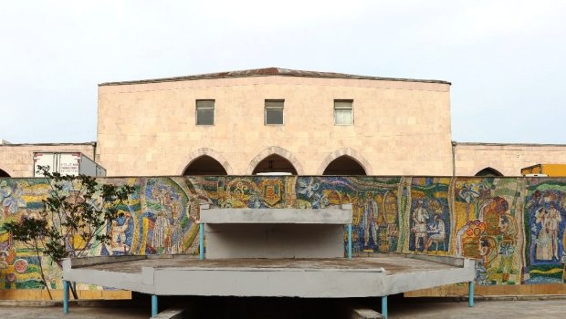 Bakıda mozaikalar bərpa edildi - FOTO