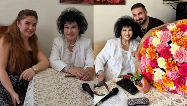 Zeynəb Xanlarova ilə görüşdülər – FOTO