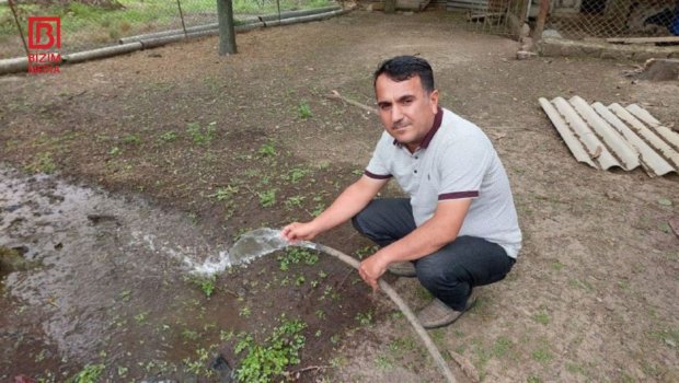 Lənkəranda qeyri-adi HADİSƏ - 63 ildir istifadə olunan quyudan isti su gəldi
