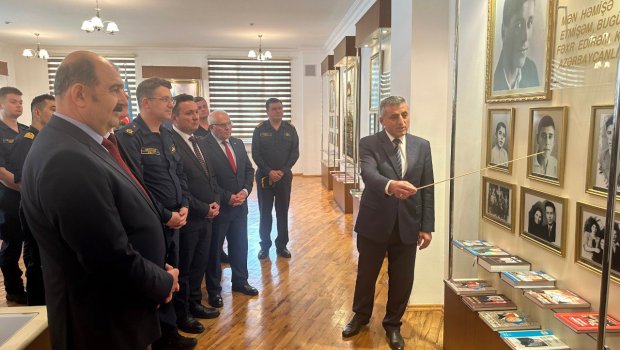 Türkiyə MMU-nun nümayəndə heyətinin ölkəmizə səfəri davam edir - FOTO