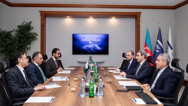 Azərbaycan və Pakistan arasında dəmiryol sahəsində əməkdaşlıq müzakirə olundu - FOTO