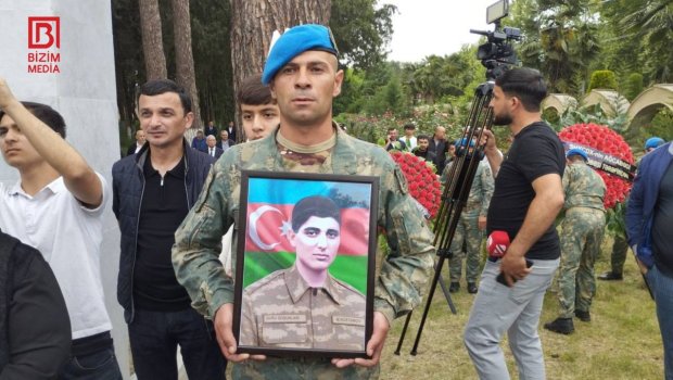 Şəhid Miriş Rüstəmov DƏFN OLUNDU &ndash; FOTO