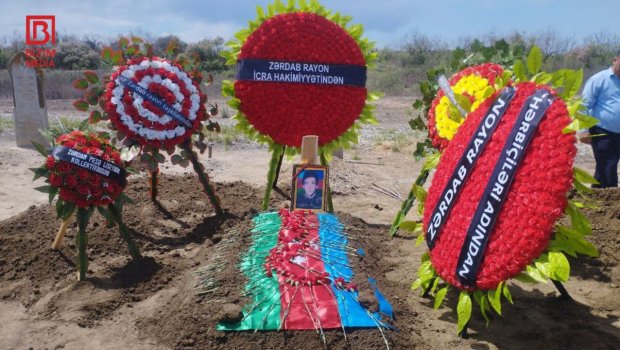 Birinci Qarabağ müharibəsinin itkin şəhidi Zərdabda DƏFN olundu &ndash; FOTO