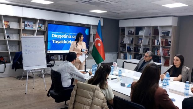 DİM: &ldquo;Təqdimat bacarıqlarının inkişafı&rdquo; mövzusunda təlim təşkil edilib - FOTO
