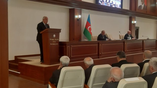 Vaqif Şadlinski yenidən Nəsimi rayon Ağsaqqallar Şurasının sədri seçildi - FOTO