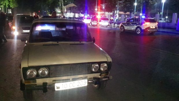 Göyçayda avtomobil piyadanı vuraraq öldürdü - FOTO