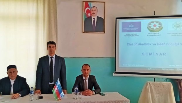 Multikultural ənənələri ilə seçilən Qusarda dini tolerantlıq MÜZAKİRƏ edildi &ndash; FOTO